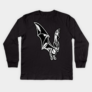 Bat Attack! Kids Long Sleeve T-Shirt